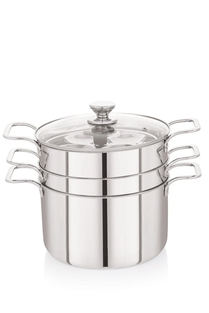 Coconut Stainless Steel Multi Steamer Pot